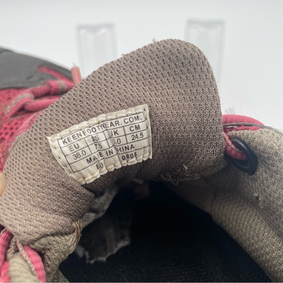 KEEN Women Ridgeline S3 Hiking Trail Running Shoe Pink Size 7.5 - Picture 7 of 7